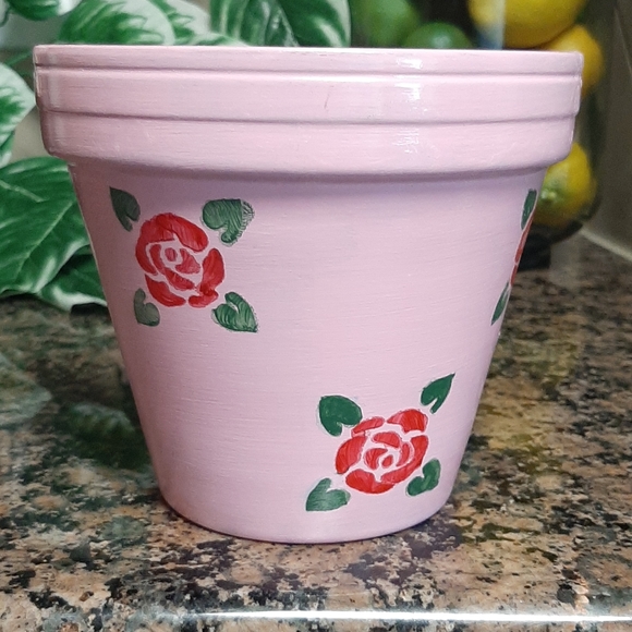 Rose Flower Pot - Picture 1 of 7